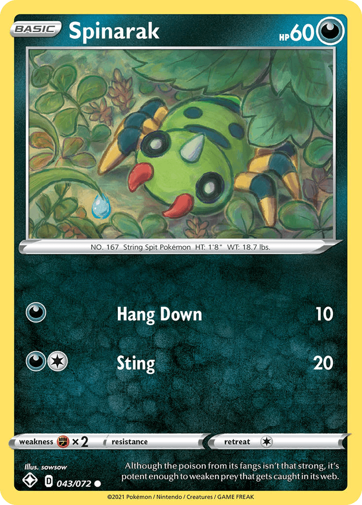 Spinarak: Shining Fates