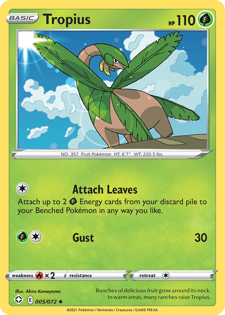 Tropius: Shining Fates