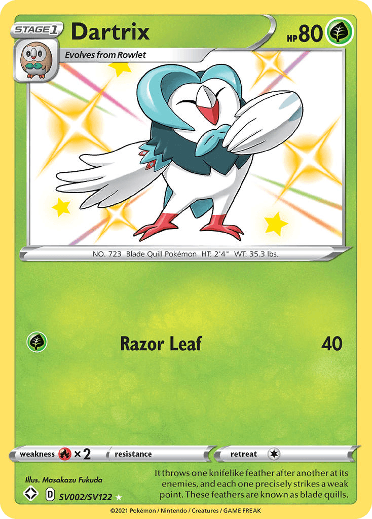 Dartrix: Shining Fates Shiny Vault