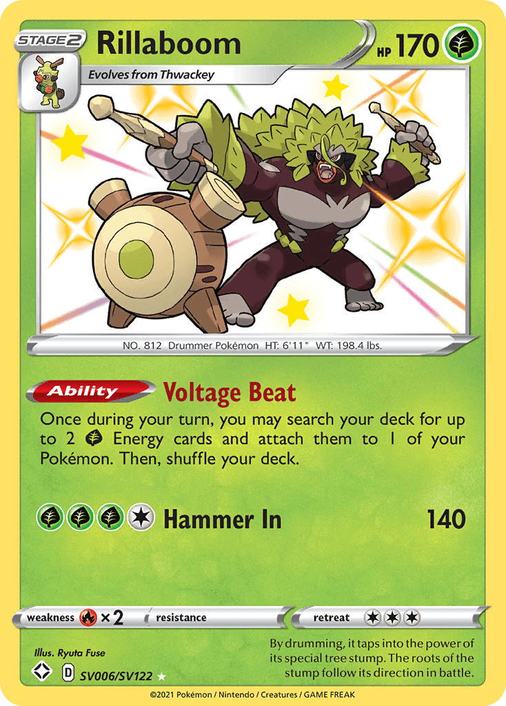 Rillaboom: Shining Fates Shiny Vault