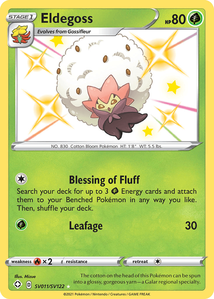 Eldegoss: Shining Fates Shiny Vault