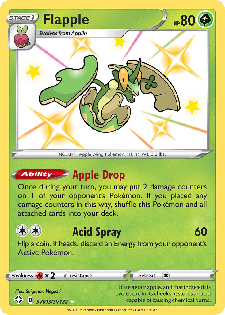 Flapple: Shining Fates Shiny Vault
