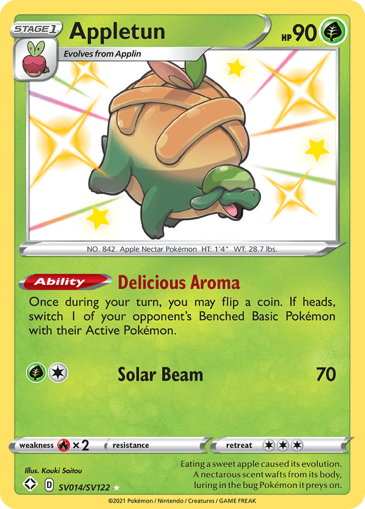 Appletun: Shining Fates Shiny Vault