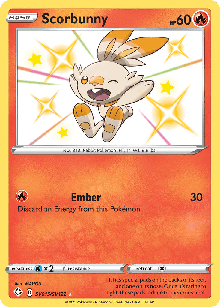 Scorbunny: Shining Fates Shiny Vault