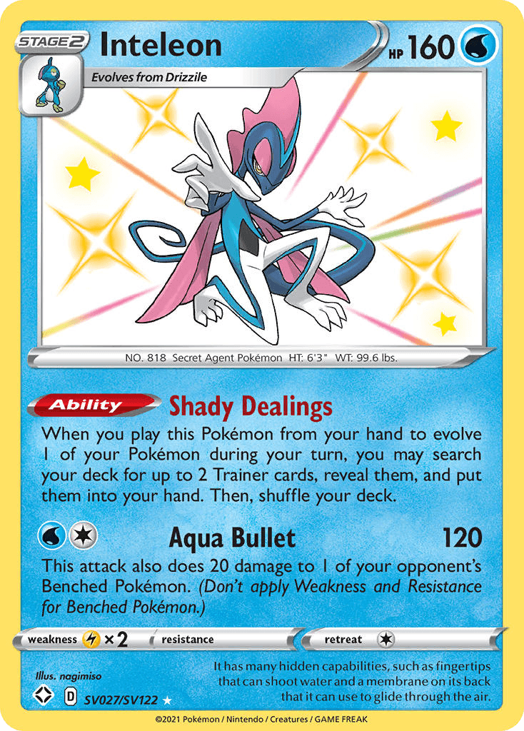Inteleon: Shining Fates Shiny Vault