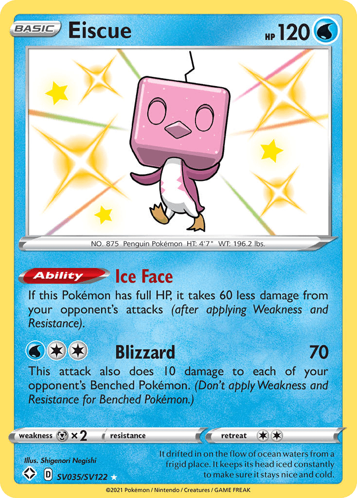 Eiscue: Shining Fates Shiny Vault