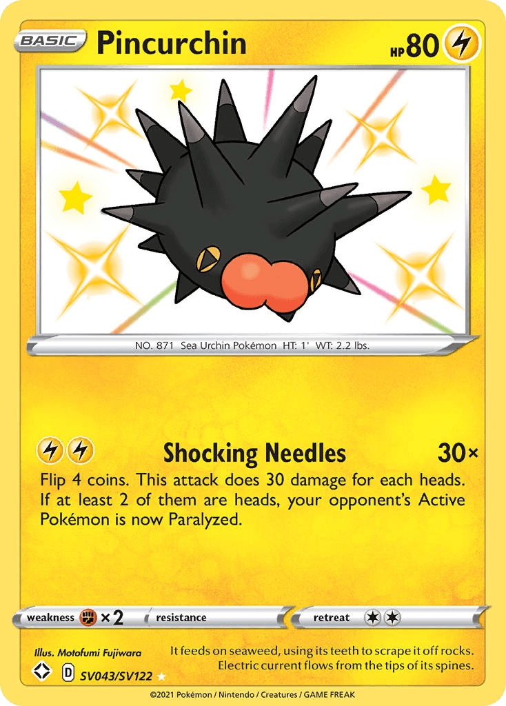 Pincurchin: Shining Fates Shiny Vault
