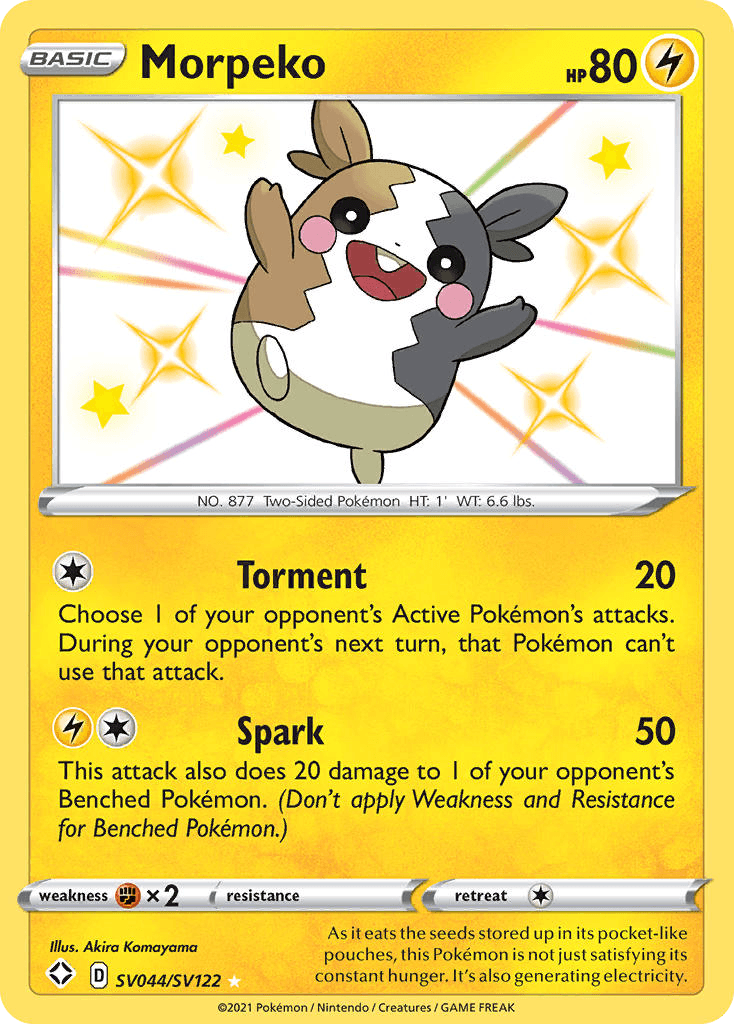 Morpeko: Shining Fates Shiny Vault