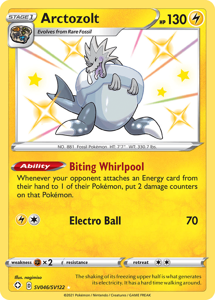 Arctozolt: Shining Fates Shiny Vault