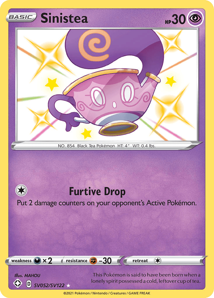 Sinistea: Shining Fates Shiny Vault
