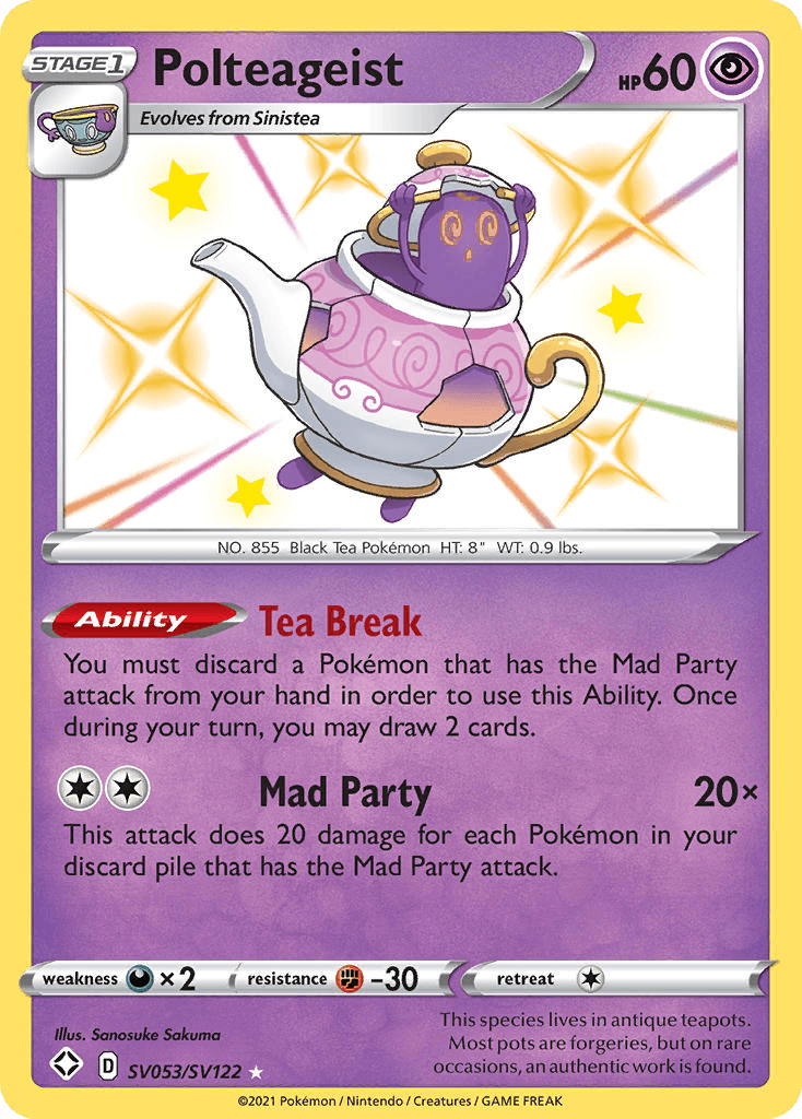 Polteageist: Shining Fates Shiny Vault