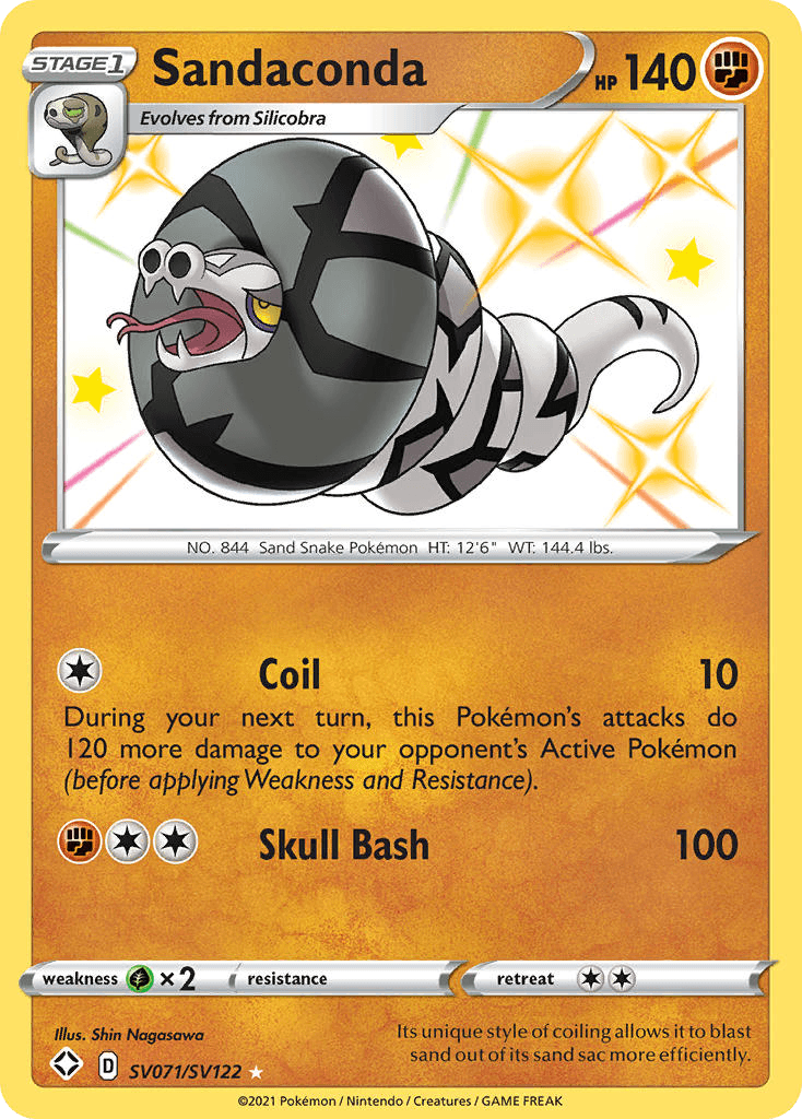 Sandaconda: Shining Fates Shiny Vault