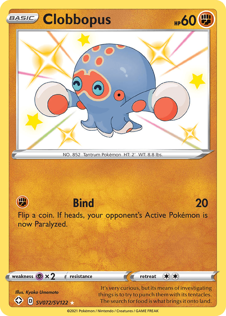 Clobbopus: Shining Fates Shiny Vault