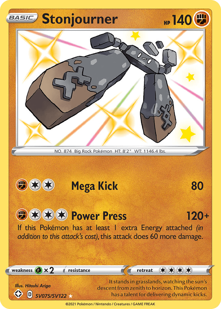 Stonjourner: Shining Fates Shiny Vault