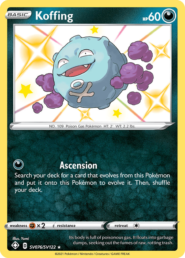 Koffing: Shining Fates Shiny Vault