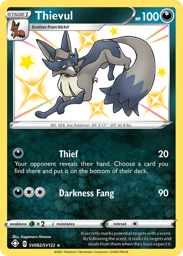 Thievul: Shining Fates Shiny Vault