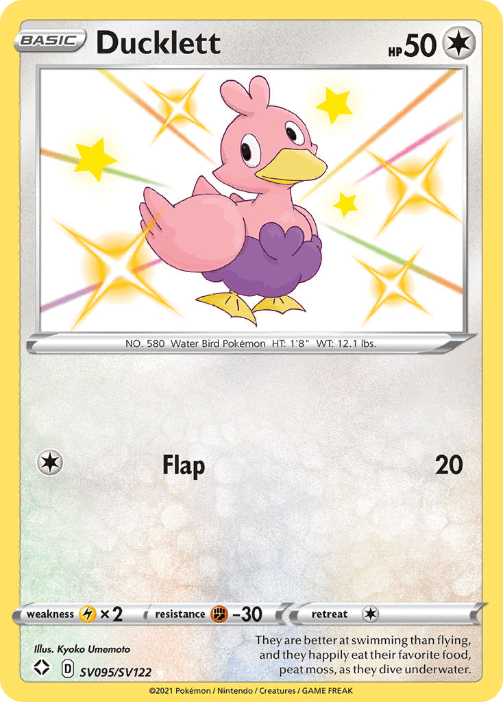 Ducklett: Shining Fates Shiny Vault
