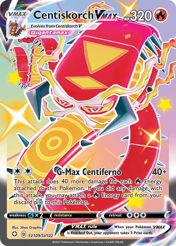 Centiskorch VMAX: Shining Fates Shiny Vault