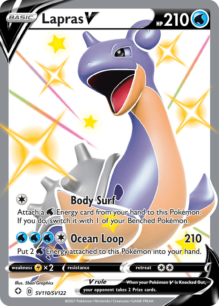 Lapras V: Shining Fates Shiny Vault