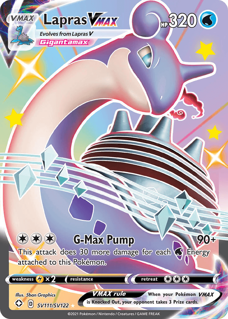 Lapras VMAX: Shining Fates Shiny Vault