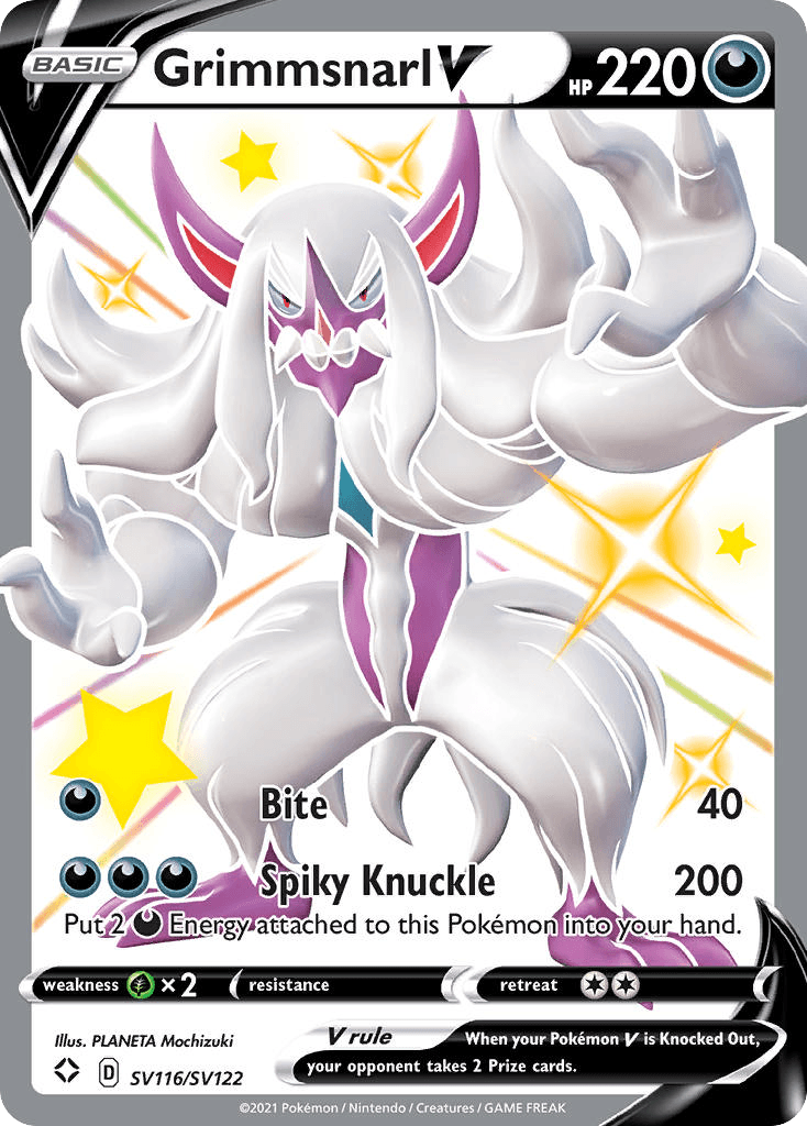 Grimmsnarl V: Shining Fates Shiny Vault