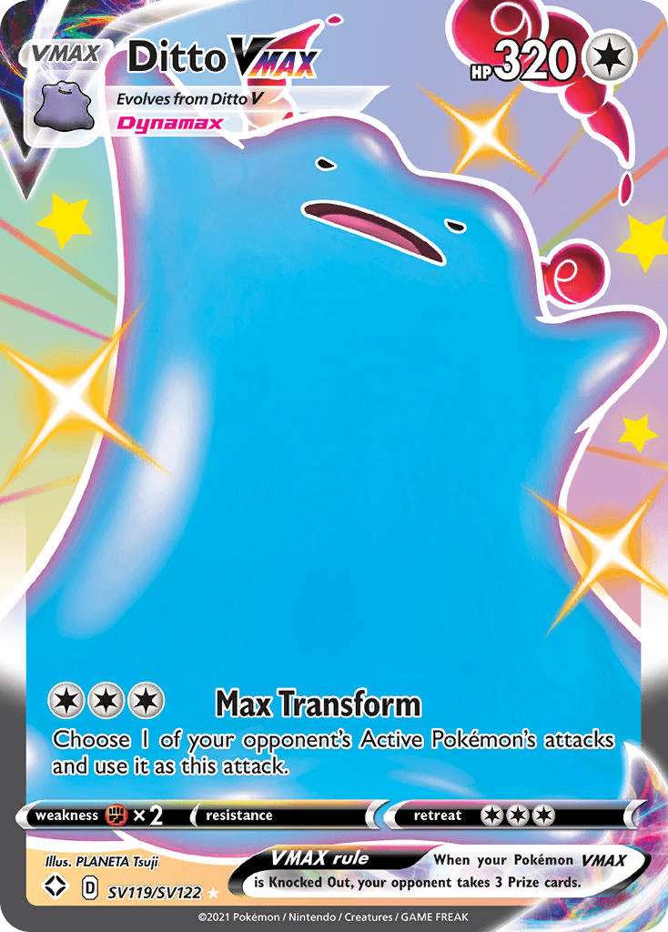 Ditto VMAX: Shining Fates Shiny Vault