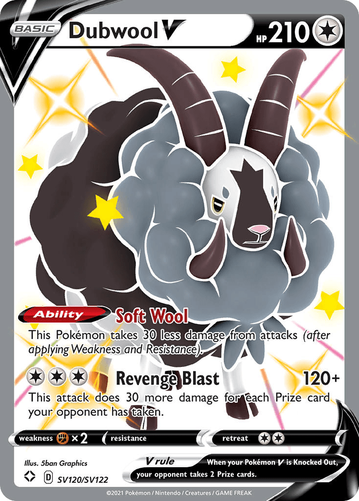 Dubwool V: Shining Fates Shiny Vault
