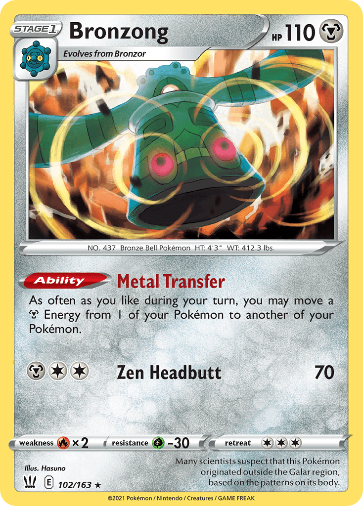 Bronzong: Battle Styles