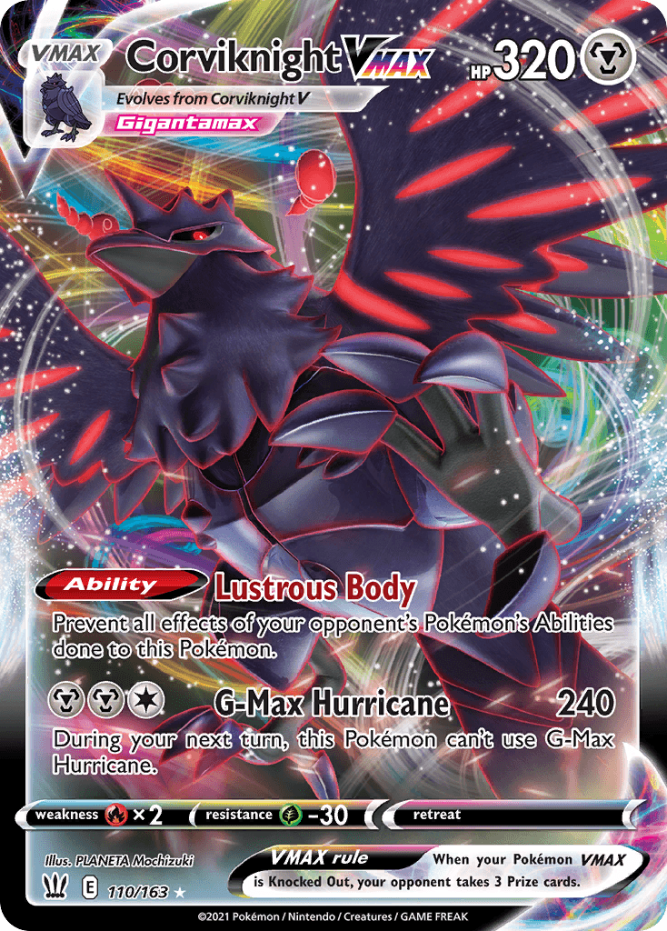 Corviknight VMAX: Battle Styles