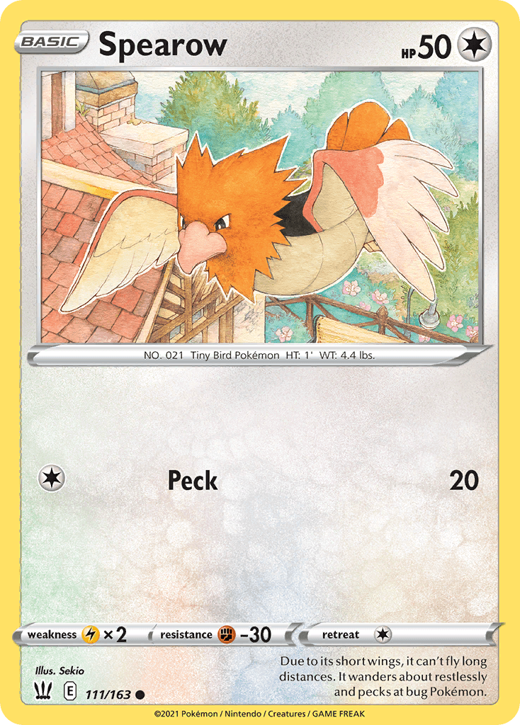 Spearow: Battle Styles