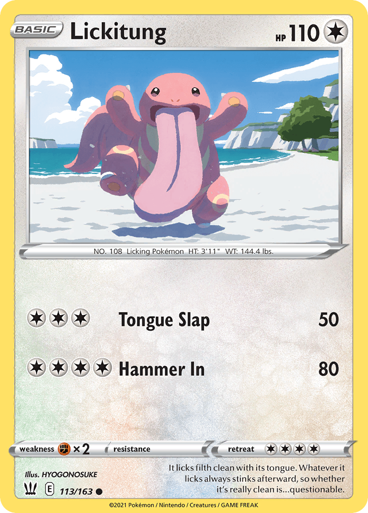 Lickitung: Battle Styles