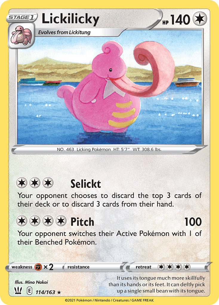 Lickilicky: Battle Styles