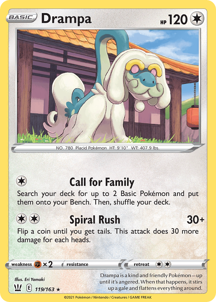 Drampa: Battle Styles