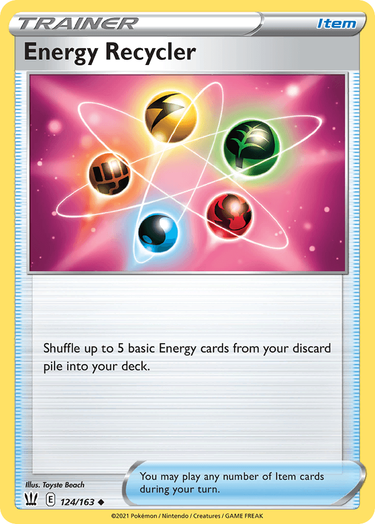 Energy Recycler: Battle Styles