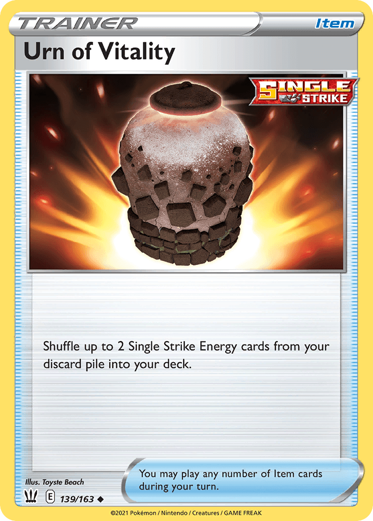 Urn of Vitality: Battle Styles
