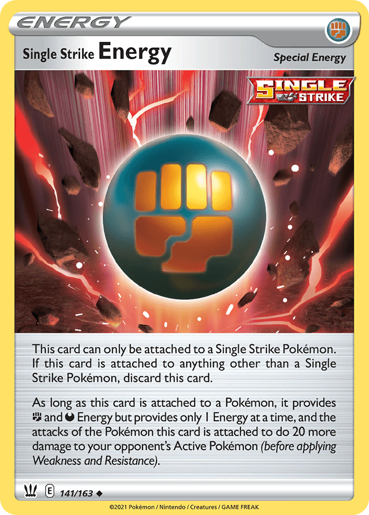Single Strike Energy: Battle Styles