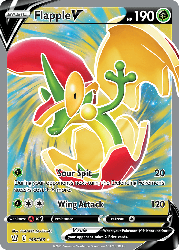 Flapple V: Battle Styles