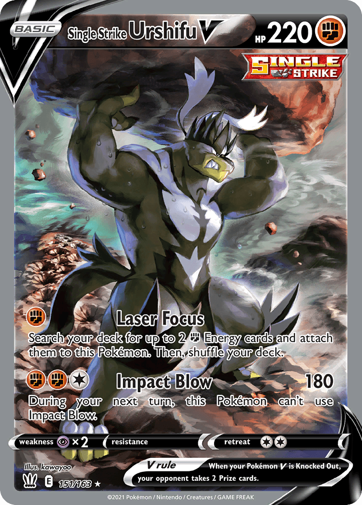 Single Strike Urshifu V: Battle Styles