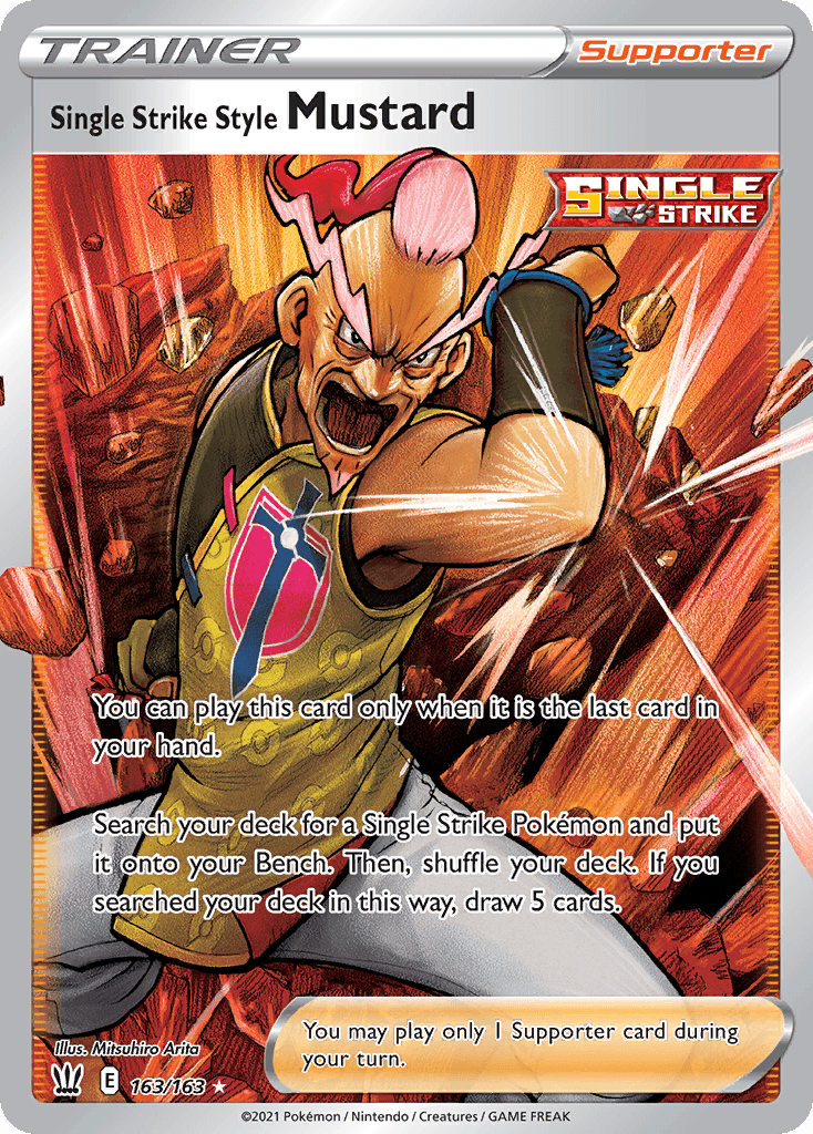 Single Strike Style Mustard: Battle Styles
