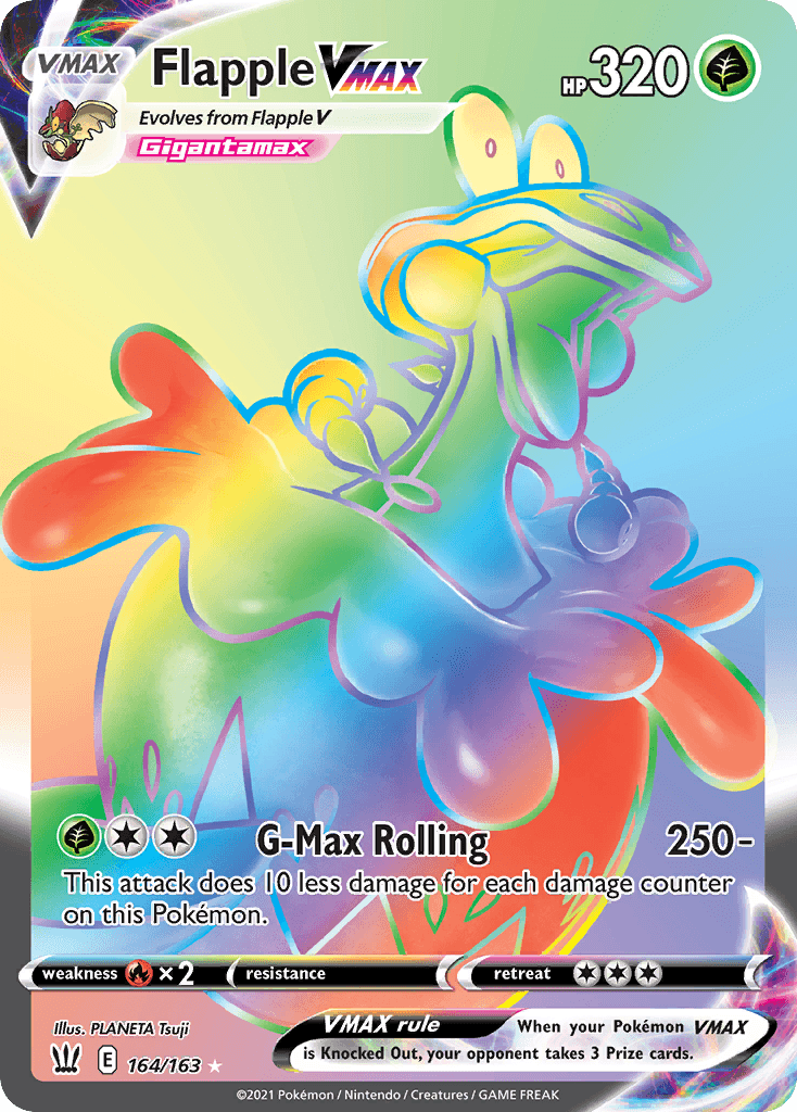 Flapple VMAX: Battle Styles