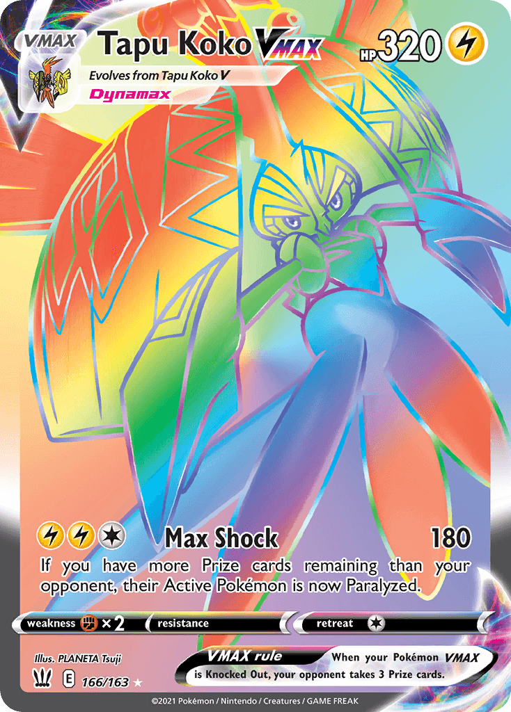 Tapu Koko VMAX: Battle Styles