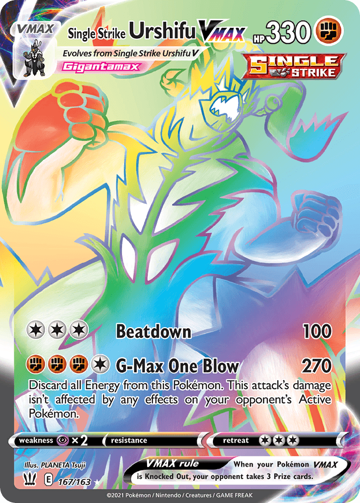 Single Strike Urshifu VMAX: Battle Styles