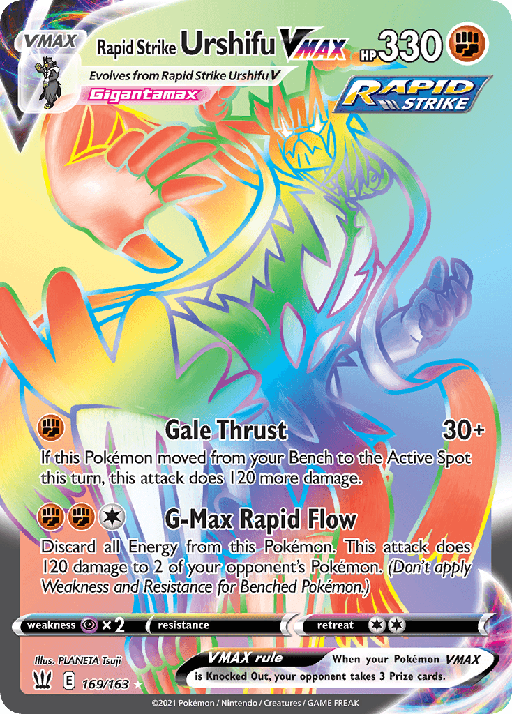 Rapid Strike Urshifu VMAX: Battle Styles