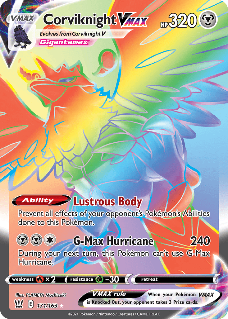 Corviknight VMAX: Battle Styles