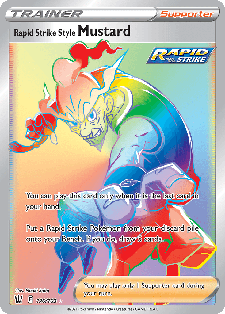 Rapid Strike Style Mustard: Battle Styles