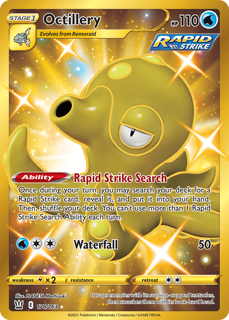 Octillery: Battle Styles