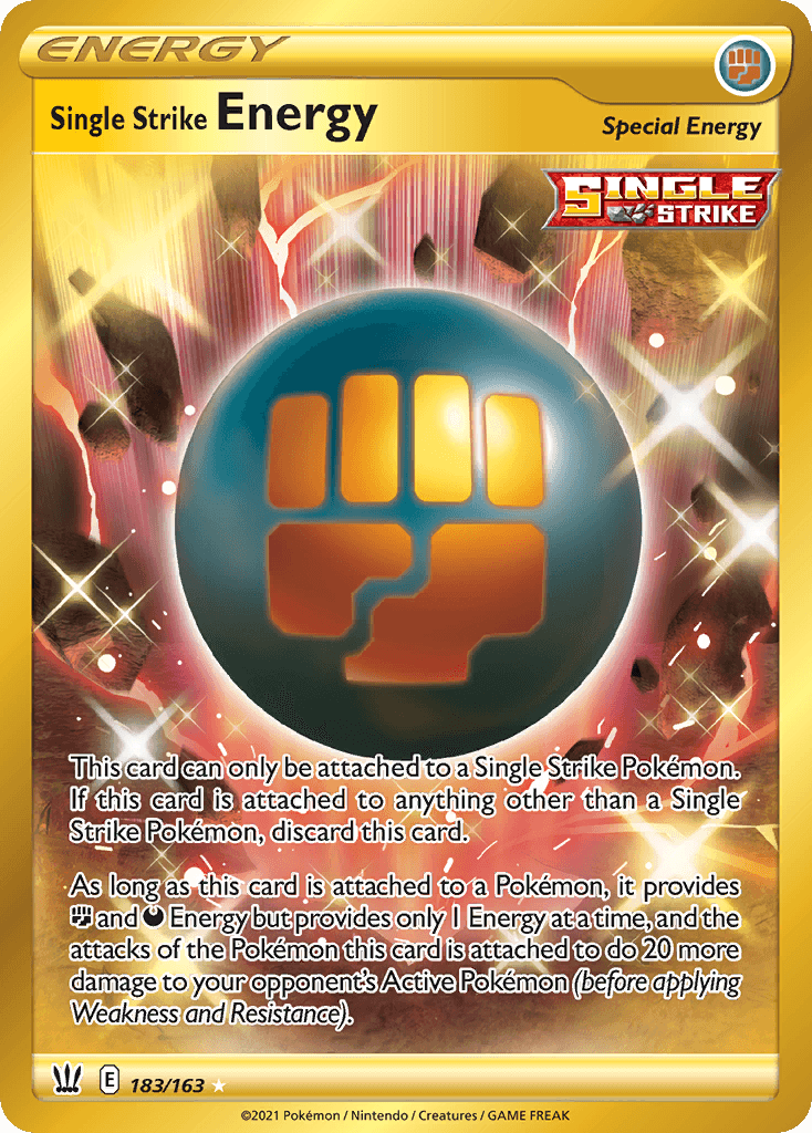 Single Strike Energy: Battle Styles