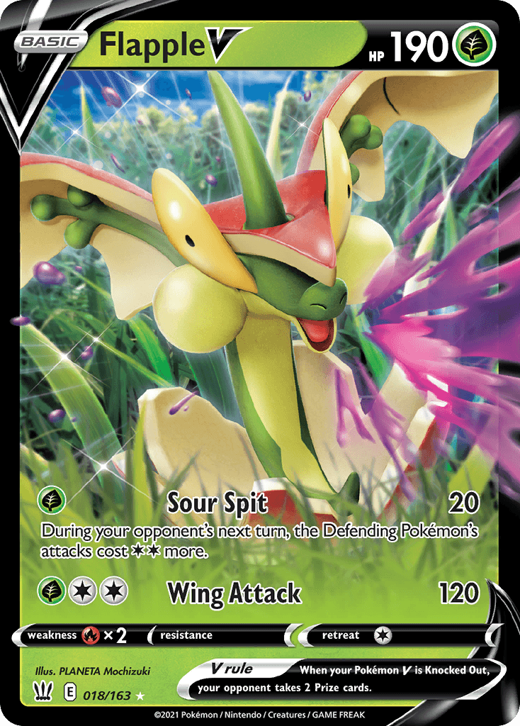 Flapple V: Battle Styles