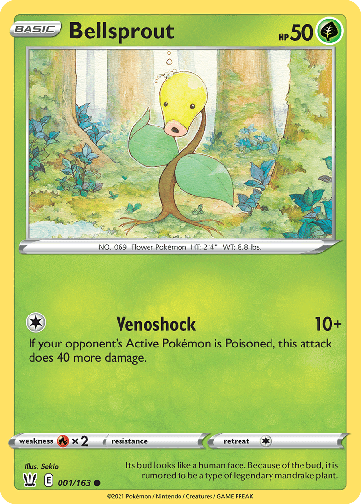 Bellsprout: Battle Styles