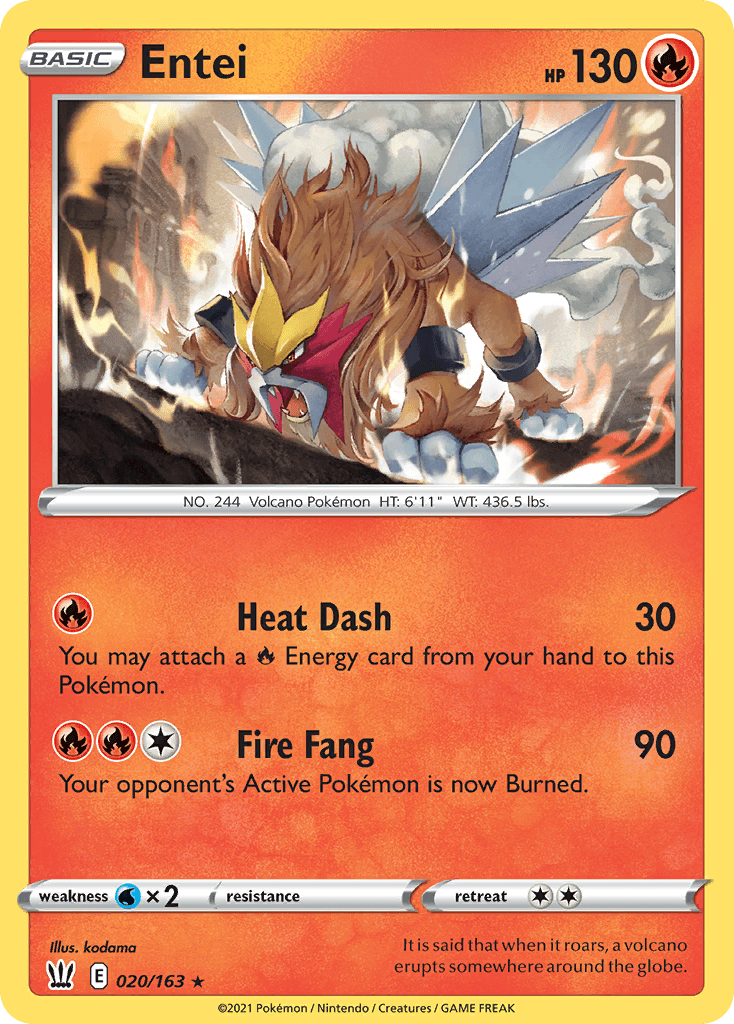 Entei: Battle Styles